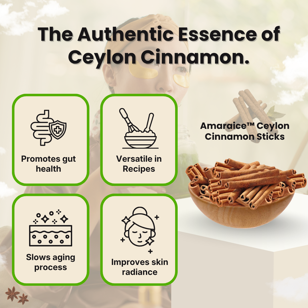 Amaraice™ Ceylon Cinnamon Sticks