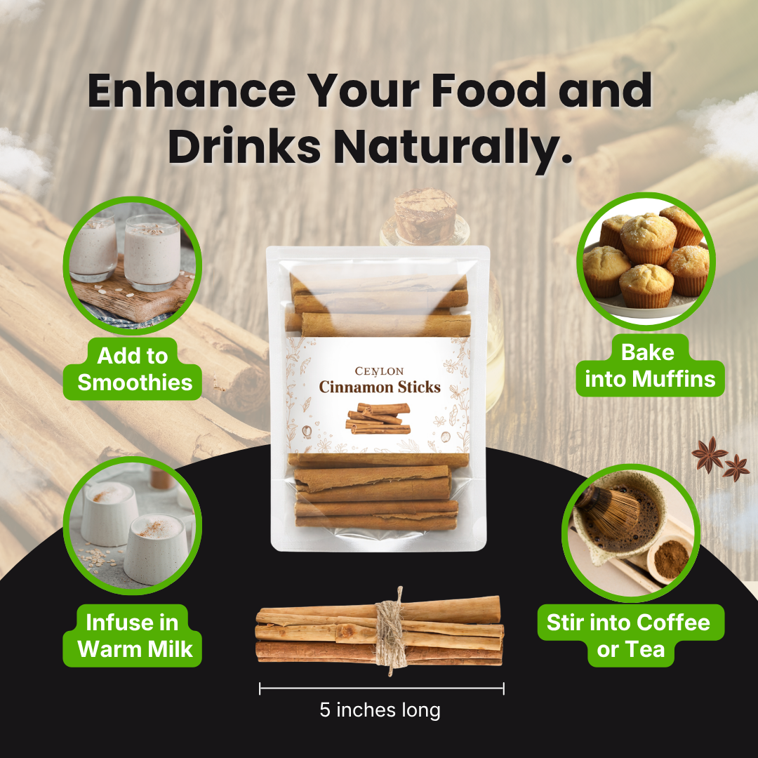 Amaraice™ Ceylon Cinnamon Sticks