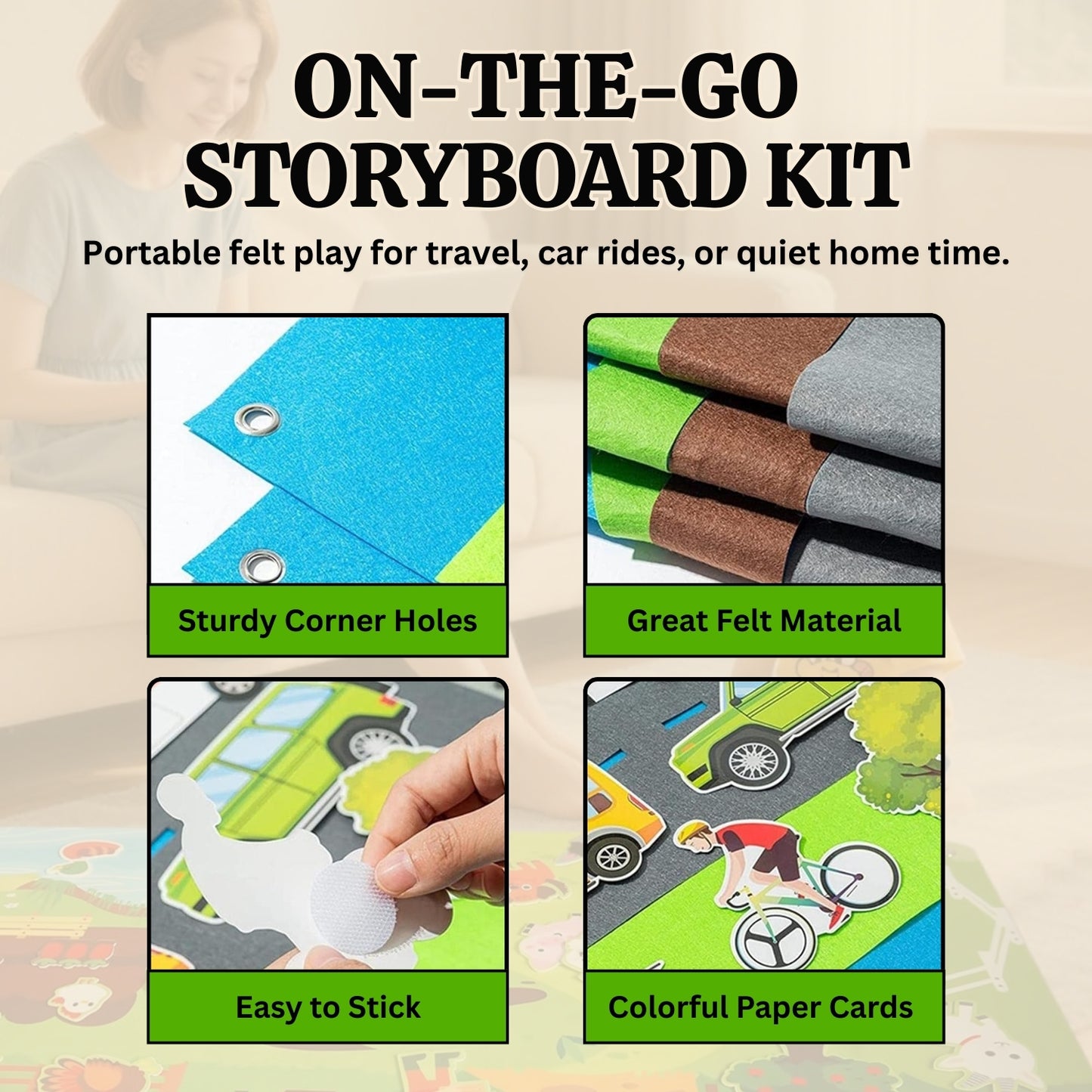 Amaraice™ Felt Story Board